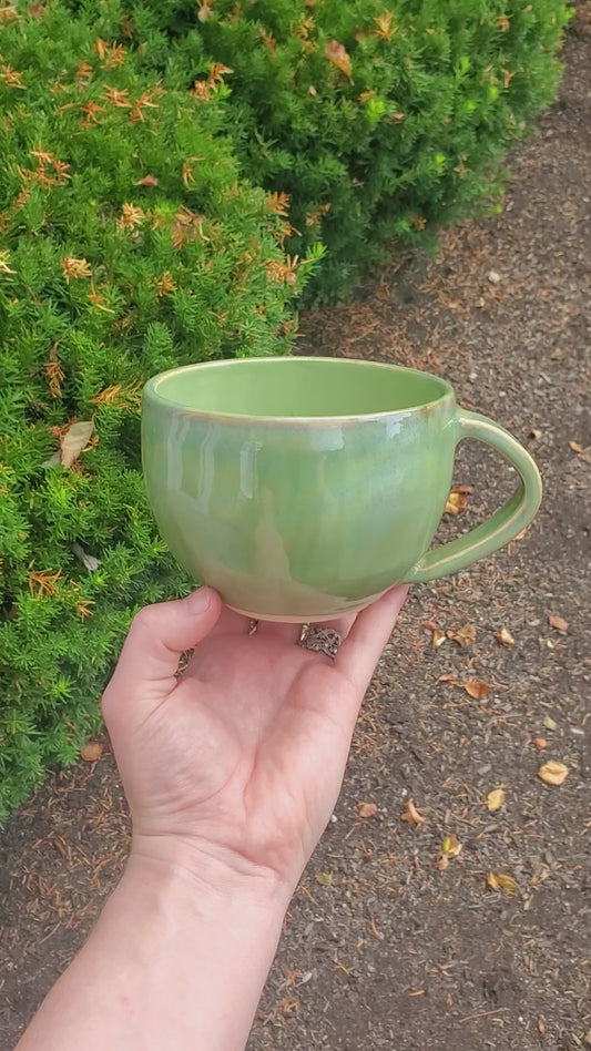 Handmade Field Green Mug Set